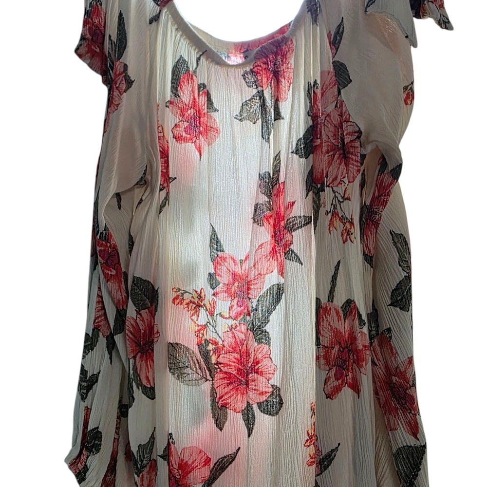 Floral Print Women's Top